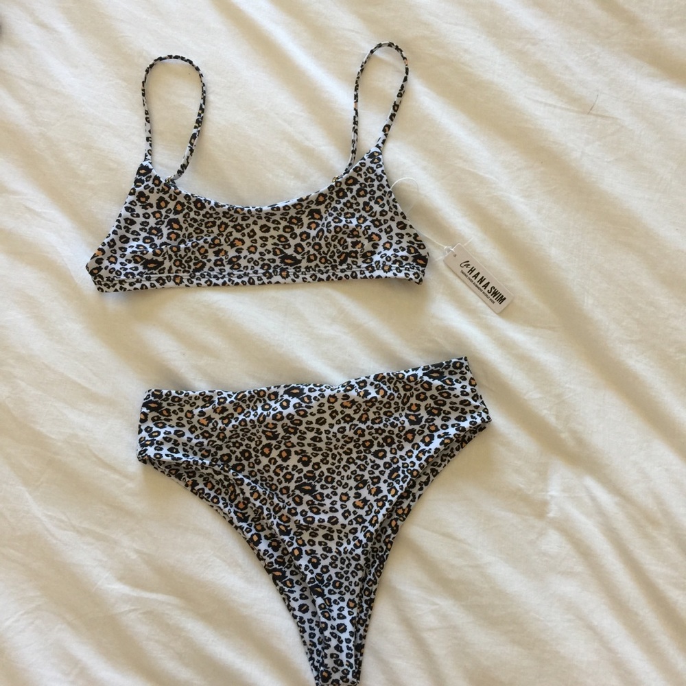2 Piece Leopard Bikini